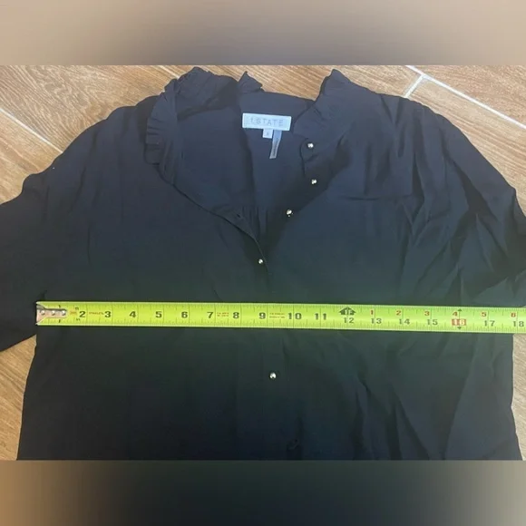 1 State shirt dress. Black. Comes with liner/slip. - Picture 10 of 10